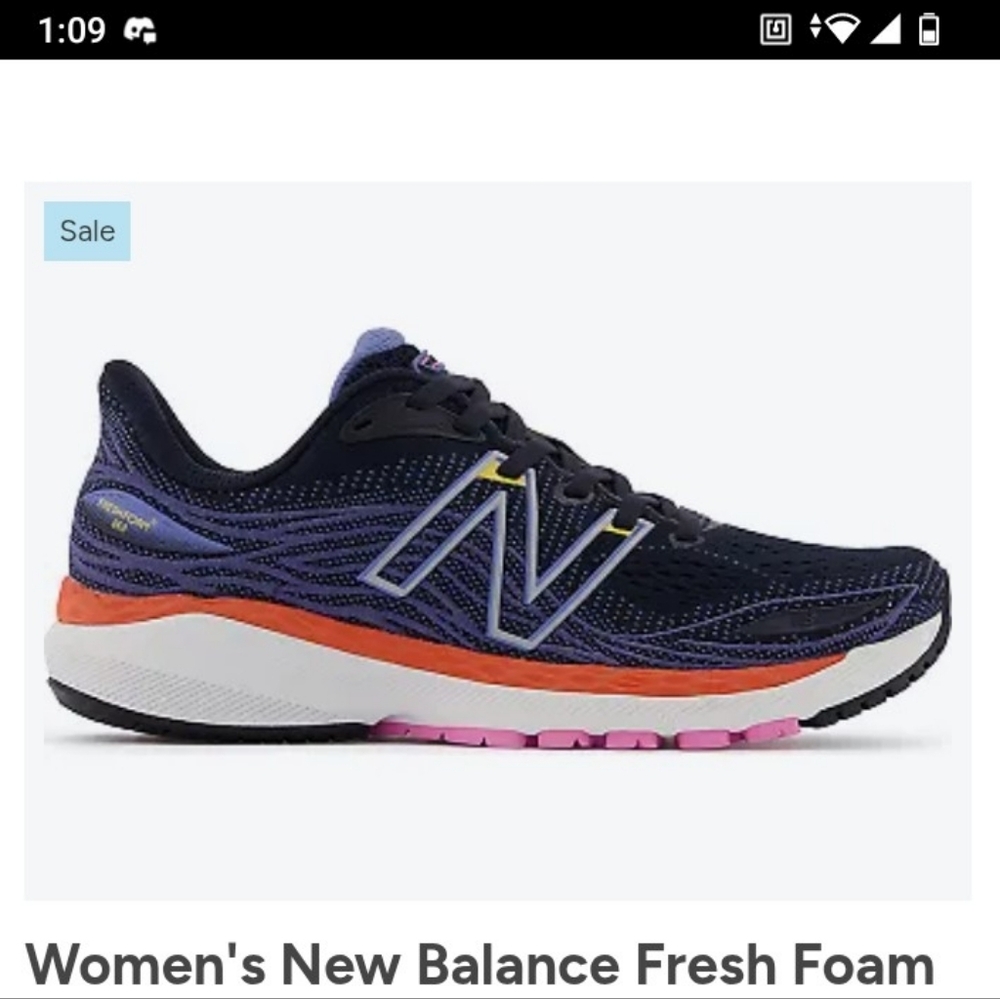 New Balance Fresh Foam X 860 V12 Comfort/Athletic/Medical Field Shoes Size 8